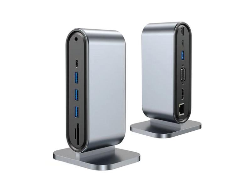 12in1 USB-C Docking Stations (YFC-TZ1201)
