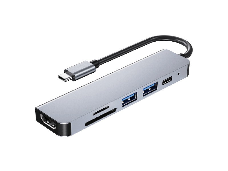 6in1 USB-C Docking Stations (YFC-TZ601)