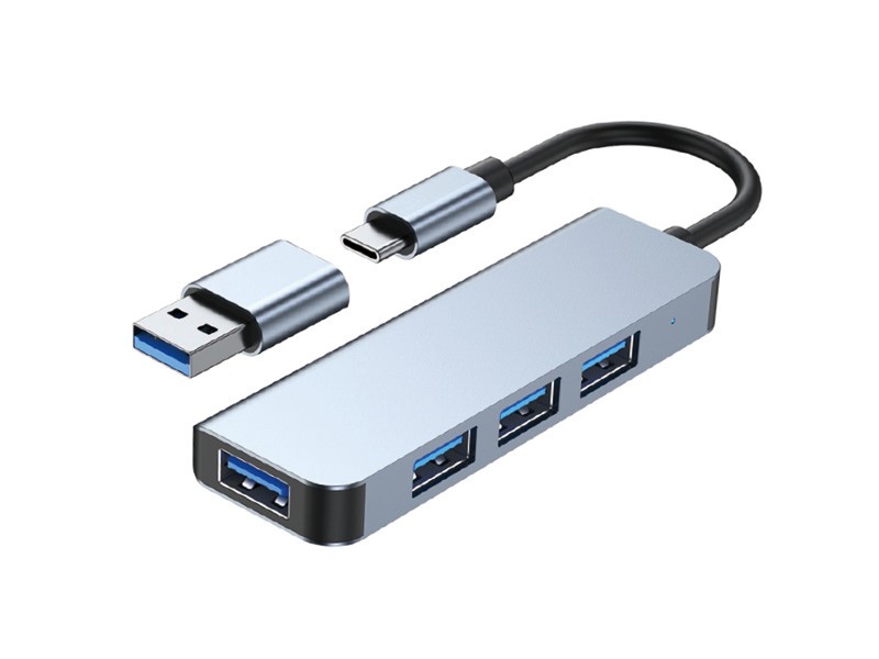 4in1 USB-C & USB-A HUB (YFC-TZ406)